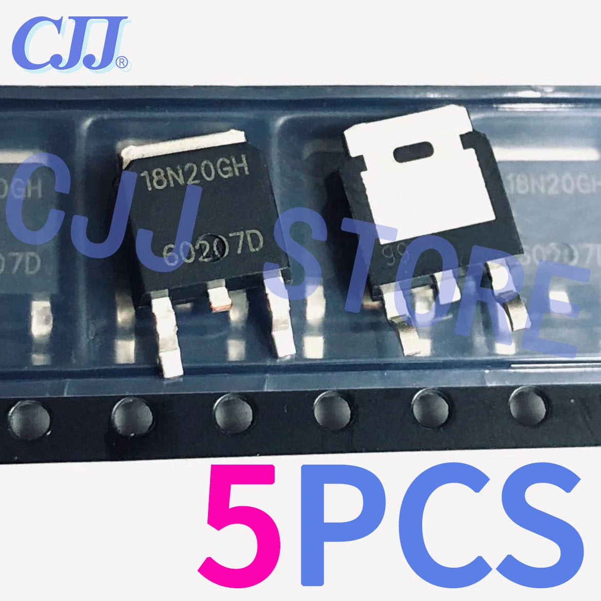 MOSFET N-Channel AP18N20GH (Marcado 18N20GH) SMD TO-252 - Lote 1-500 Piezas