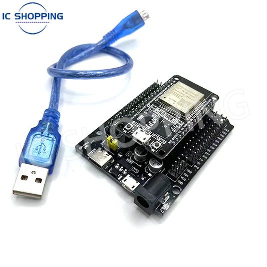 Placa Desarrollo NodeMCU ESP32 WiFi + Bluetooth 4.2 BLE con Cable USB compatible Arduino para Proyectos IoT