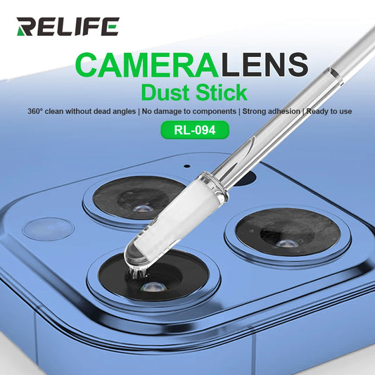 RELIFE RL-094 48PCS Camera Lens Cleaner Stick Synthetic Resin Gel Stick for iPhone Android Camera Lens Dust No damage The Chip