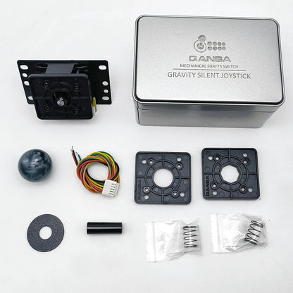 Ejes Palanca Joystick Arcade Mecánicos Silenciosos Qanba Gravity (JOV8S/JCV8) Accesorios DIY Rápidos