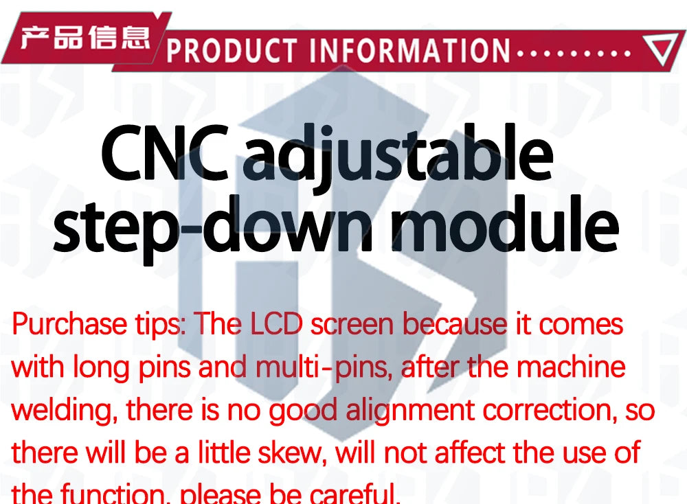 Módulo Convertidor Buck DC 5-23V a 0-16.5V 3A Max Step-Down Regulador Voltaje Ajustable LCD Dual Display