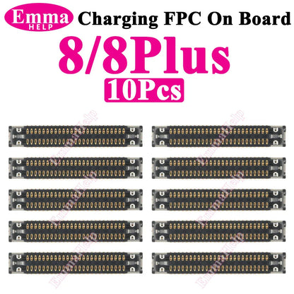 Conector FPC Dock Carga USB en Placa Lógica para iPhone 11-16 Pro Max/Plus/Mini/XS Max (Original, 10 Unidades)