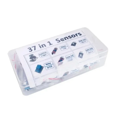 Kit Inicio Módulos Sensores (45 en 1, 16 Tipos) con Caja para Arduino/Raspberry Pi/UNO R3/MEGA2560 (Superior a 37 en 1)