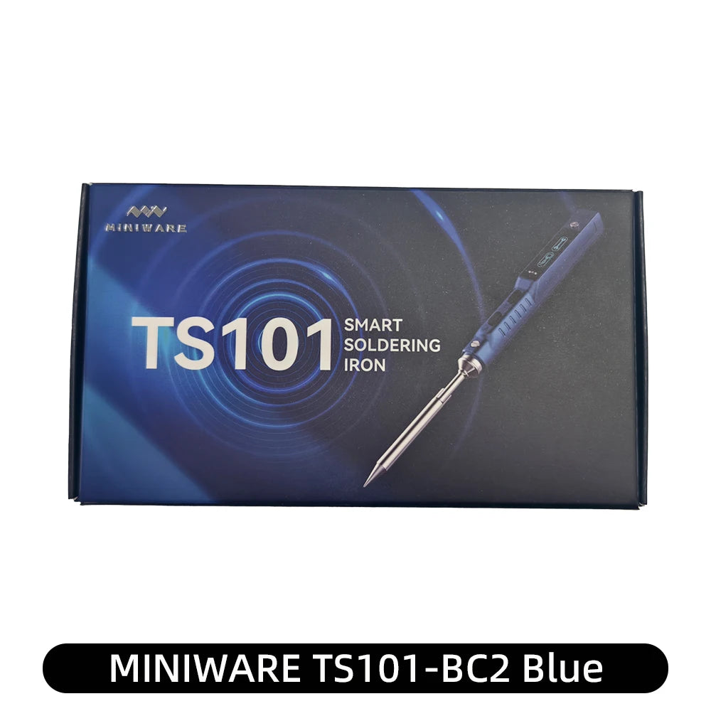 Original MINIWARE TS101 Soldering Iron Portable Adjustable Temperature Digital Solder Station Tip TS-BC2 PD3.1 90W TS100 Upgrade