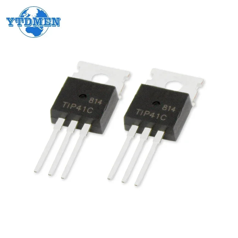 Transistor NPN TIP41C / PNP TIP42C TO-220 100V 6A - Lote 5/10 Piezas