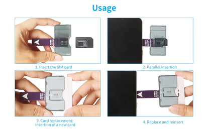 Tarjeta Universal Test Señal IP para iPhone/Android (Samsung/Xiaomi/Huawei) - Herramienta Prueba SIM (Alta Calidad)