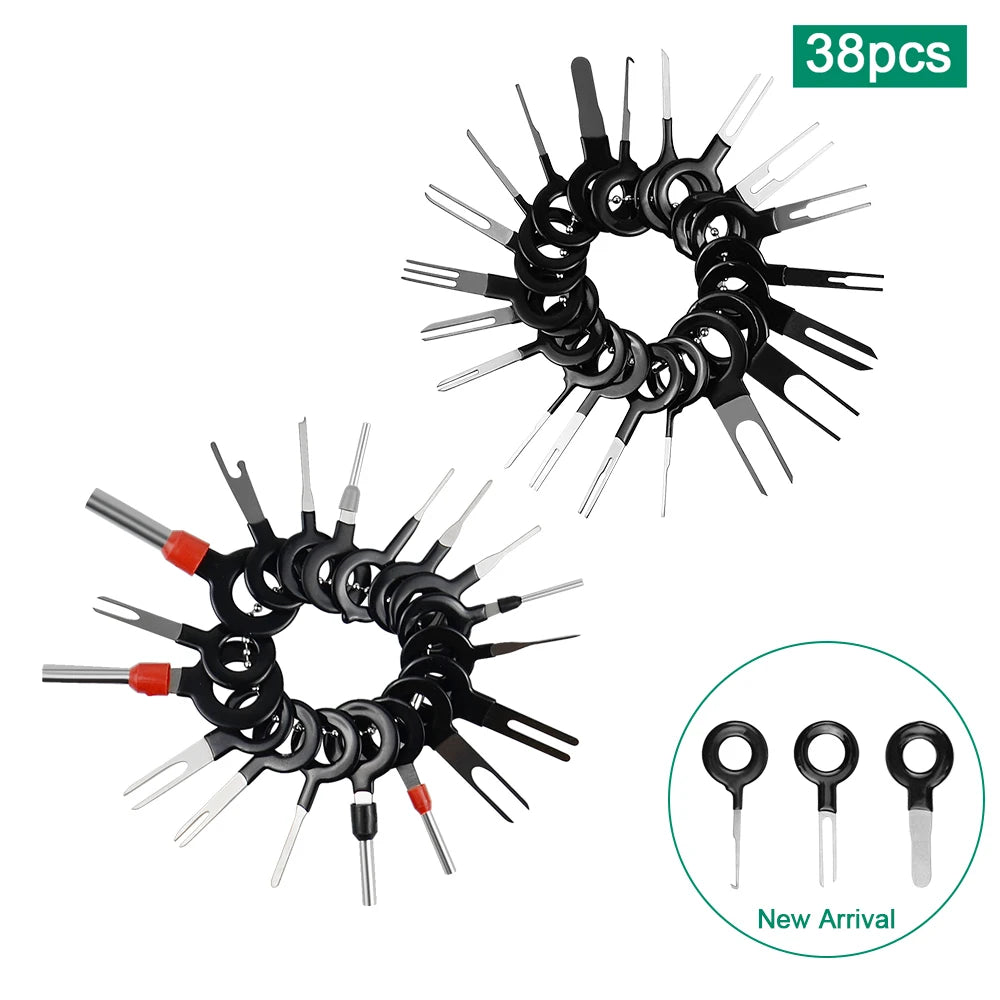 Kit Herramienta Extracción Terminales/Pines Conector Cable Auto (Reparación Automóviles)