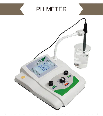 Medidor de pH de Sobremesa PHS-3C para Laboratorio - Tester Digital Calidad Agua Alta Precisión