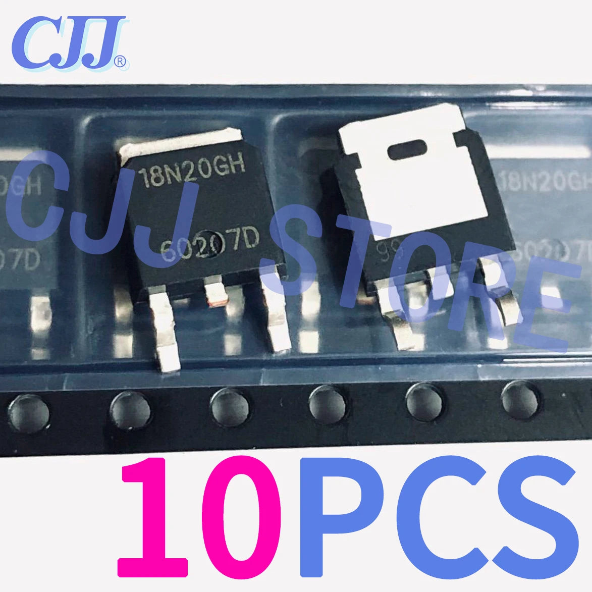 MOSFET N-Channel AP18N20GH (Marcado 18N20GH) SMD TO-252 - Lote 1-500 Piezas