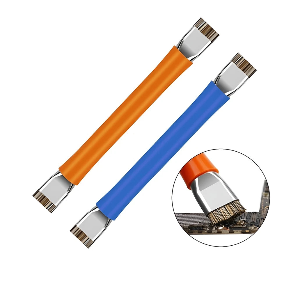 Cepillo Doble Punta Anti-Estático ESD Duro para Limpieza Placa Base Teléfono/PCB/Teclado Computadora