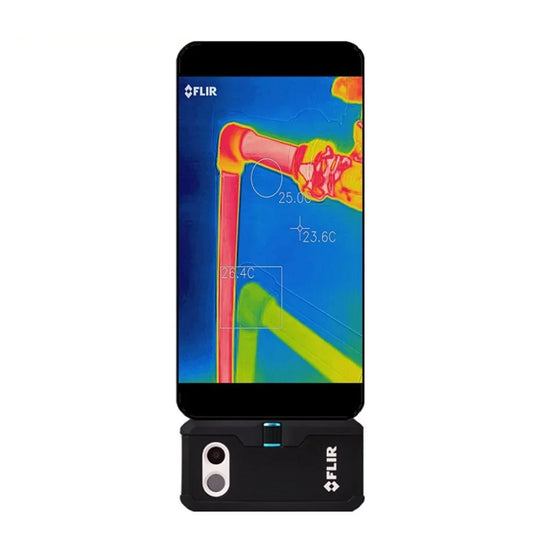 Cámara Termográfica Digital FLIR ONE Pro para ISO (Type-C) y Android (Precio Económico - Último Modelo 2023)