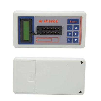 Tester Probador Circuitos Integrados ABDJ IC Tester Modos Auto 5V/3.3V para Chips Interfaz/Optoacoplador/Op-Amp