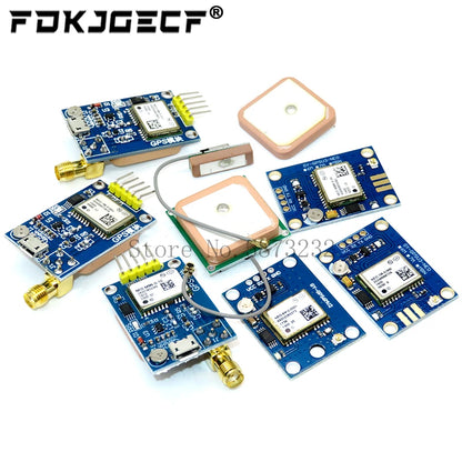 Módulo GPS NEO-6M / NEO-7M / NEO-8M (Micro USB, Posicionamiento Satelital) para Arduino/STM32/C51