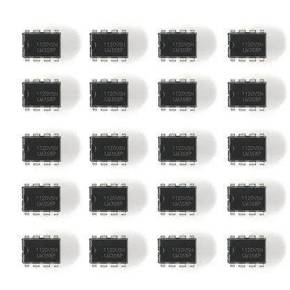 Lote 10/50 Pcs Amplificador Operacional LM358P (LM358) DIP-8 Chip IC Kit