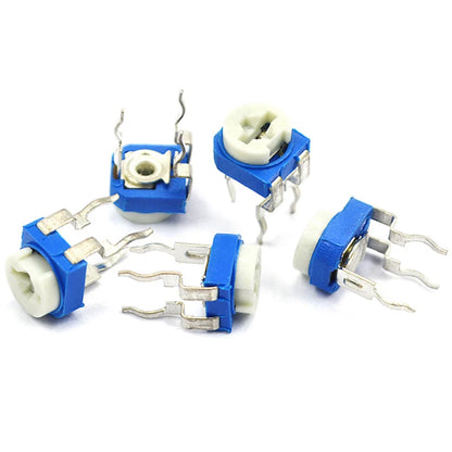 20pcs RM065 RM-065 Series 100 200 500 1K 2K 5K 10K 20K 50K 100K 200K 500K 1M Ohm Trimpot Trimmer Potentiometer Variable Resistor