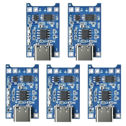 TP4056 5V 1A Type-c USB 18650 Lithium Battery Charging Board Charger Module with Protection Dual Functions