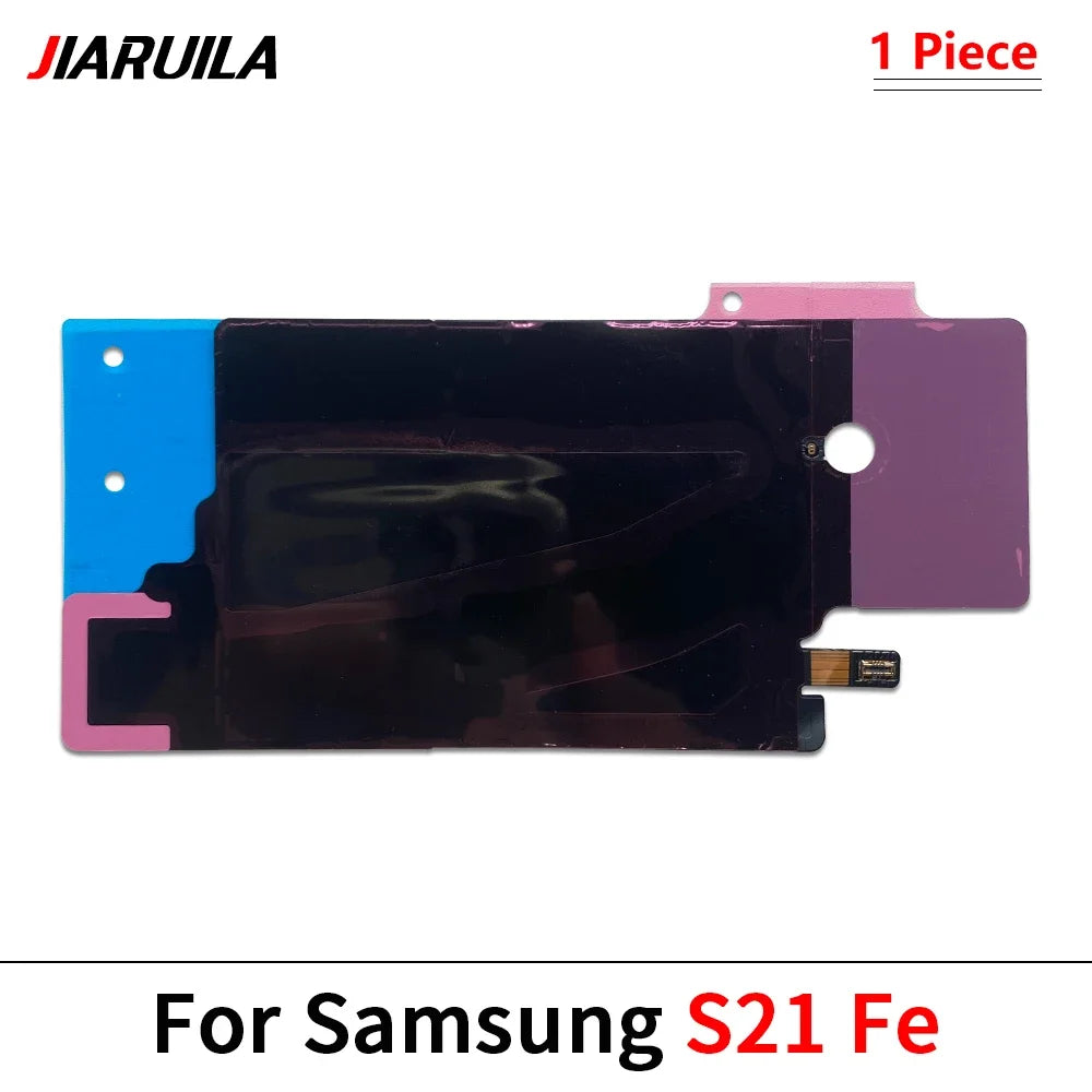 Bobina Carga Inalámbrica con Módulo NFC y Flex para Samsung Galaxy S20/S21/S22/S23 FE/Plus/Ultra (Repuesto)