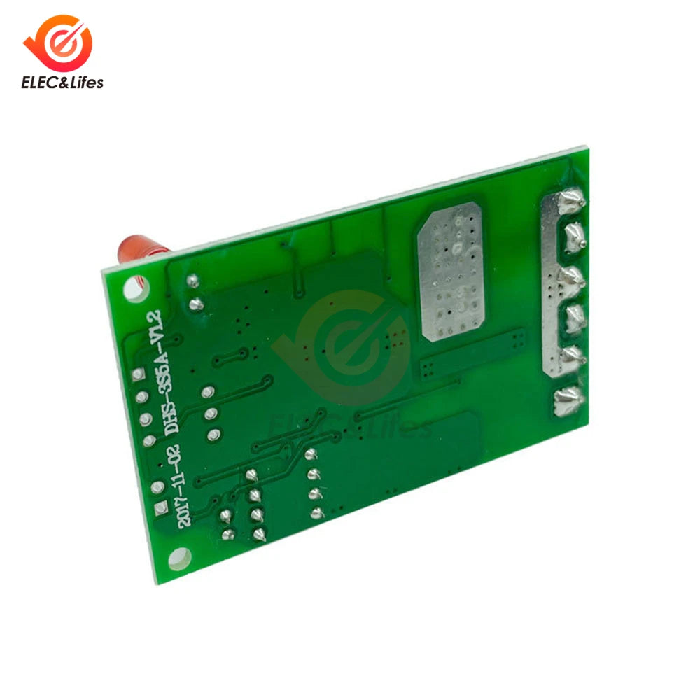 Controlador Carga Solar 3A 3.7V/7.4V/11.1V Control Luz Lámpara Solar PCB Batería Litio