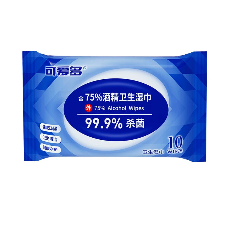 Individually Wrapped Alcohol Wipes (30pcs) – 70% Isopropyl for Travel, Home & Electronics, Fast Shipping, Non-Toxic