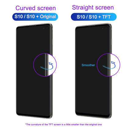 Pantalla LCD para SAMSUNG Galaxy S10 Plus, digitalizador de pantalla táctil con Marco, 100% probado, G973, G973F/DS, S10 +, G9750