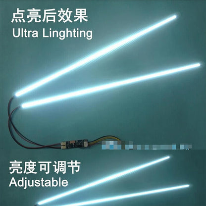 Kit Tira Backlight LED 490mm DC 10-30V para Monitor LCD CCFL 22" a LED Módulo