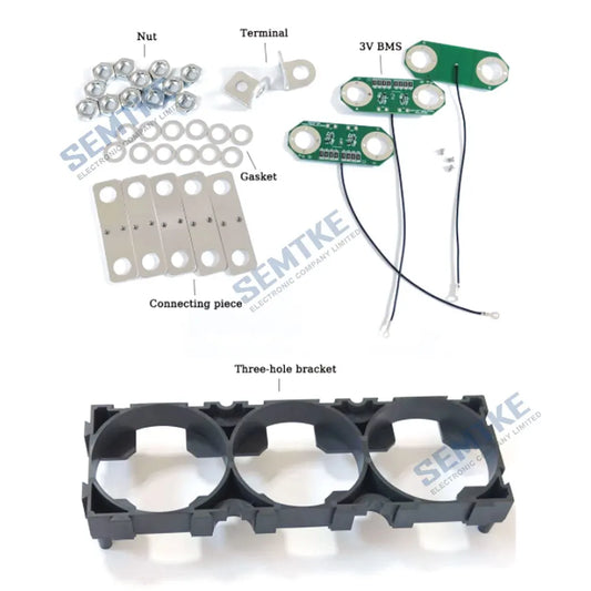 Supercapacitor Farad 3000F 2.7V/3V con BMS, Placa Balanceadora y Soportes