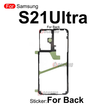 Adhesivo Doble Cara para Pegado Pantalla LCD Frontal y Tapa Batería Trasera Samsung Galaxy S21/S21+/S21FE/S21 Ultra