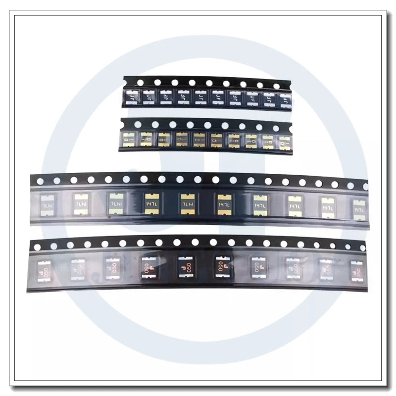 Chip SMD PPTC Resettable Fuse 1210(3225) 3.2x2.5mm 0.05/0.1/0.2/0.35/0.5/0.75/1.1/1.5/2A 6/12/16/24/30/60V PTC Resistor