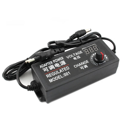 Fuente Alimentación AC a DC Ajustable (3V-24V, 3A/5A, 48W/60W/72W) Adaptador Universal 8 Pines DC
