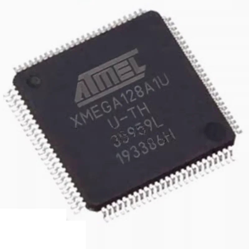 Microcontrolador 8-bit Atmel ATxmega128D3-AU (QFP64) / ATxmega128D4-CU / ATxmega128A1U-AU (QFP100) MCU Chip