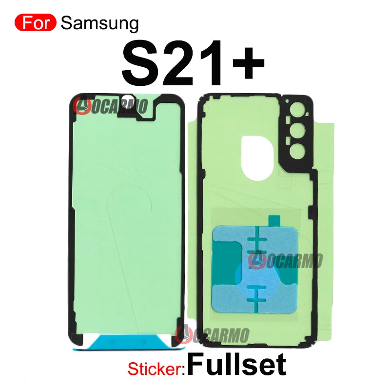 Adhesivo Doble Cara para Pegado Pantalla LCD Frontal y Tapa Batería Trasera Samsung Galaxy S21/S21+/S21FE/S21 Ultra