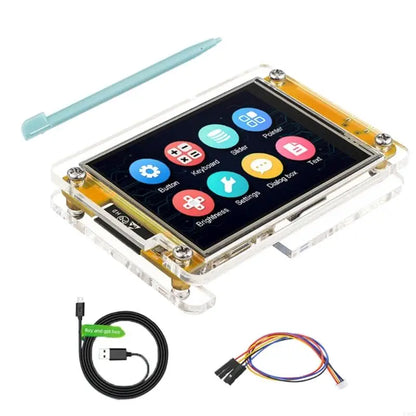 Placa Desarrollo ESP32-2432S028 con Pantalla Táctil LCD TFT 2.8" (240x320) WiFi y Bluetooth