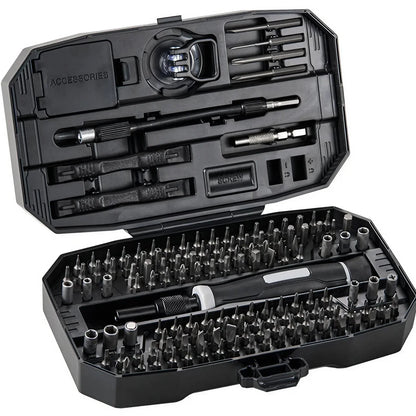 Set Destornilladores Precisión Profesional 152 en 1 / 25 en 1 (Kit Herramientas Laptop/Computadora, Puntas T5/T6 Torx)