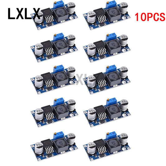 Lote 10 Pcs Módulo Convertidor Buck LM2596 DC-DC 3.0-40V a 1.5-35V Step-Down