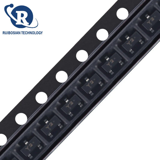 Diodo Zener SMD 0.3W SOT-23 BZX84C (15V-43V) - Pack 100 Unidades (Valores Surtidos)