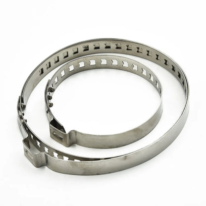 Kit Abrazaderas Junta Homocinética Eje Acero Inoxidable Ajustable (32-41mm / 70-127mm) Accesorios Auto (10 Unidades)