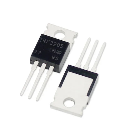 MOSFET Canal-N IRF3205 TO-220 55V 110A - Lote 5/10 Piezas