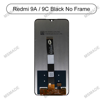 For Xiaomi Redmi 9 9A 9C LCD Display Touch Screen Digitizer For Redmi  M2004J19AG M2004J19C Assembly Replacement Parts
