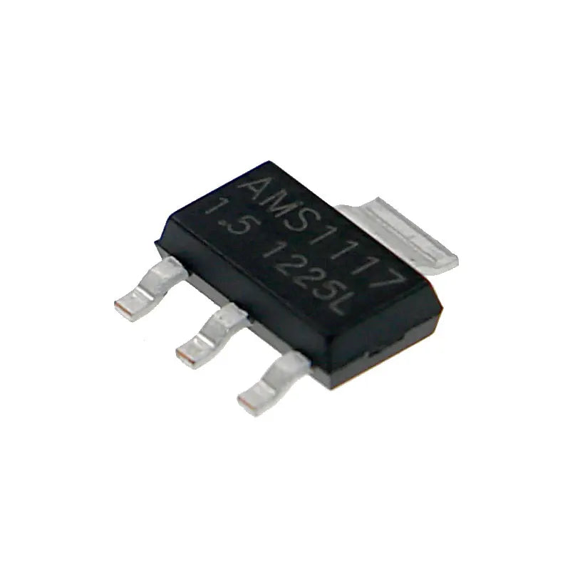 Kit Reguladores Voltaje LDO AMS1117 (7 Valores: ADJ, 1.2V-5V) SMD SOT-223 - 70 Pcs en Caja