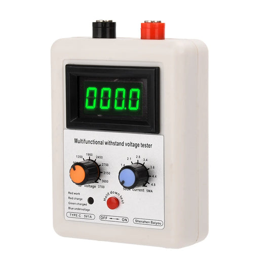 Tester Transistor Multifunción (Tipo-C 5V/1A) - Pantalla LCD, Medidor Diodo, Triodo, Capacitor, Resistencia (MOSFET/NPN/PNP/TRIAC)