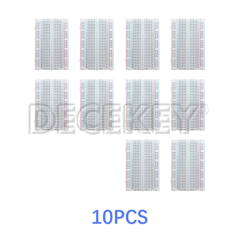 1-10pcs 400 Tie Points Solderless PCB Breadboard Mini Universal Test Protoboard DIY Bread Board for Bus Test Circuit Board