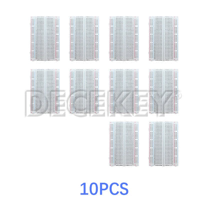 1-10pcs 400 Tie Points Solderless PCB Breadboard Mini Universal Test Protoboard DIY Bread Board for Bus Test Circuit Board