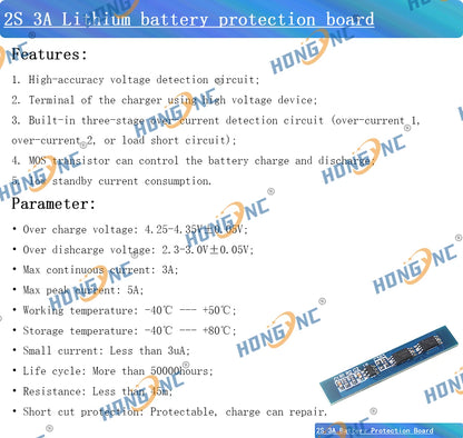 1S 2S 3S 4S 3A 20A 30A Li-ion Lithium Battery 18650 Charger PCB BMS Protection Board For Drill Motor Lipo Cell Module