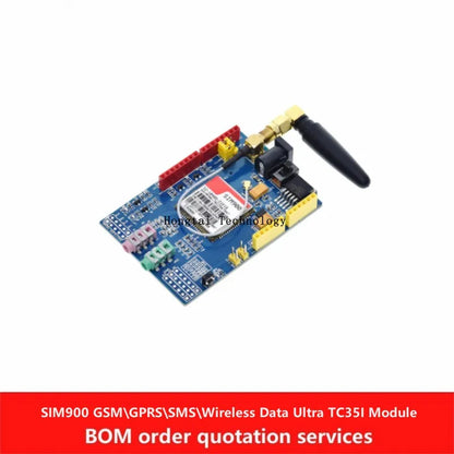 Placa Desarrollo Módulo SIM900 (4 Frecuencias, GSM/GPRS/SMS) Datos Inalámbricos (Superior a TC35I)