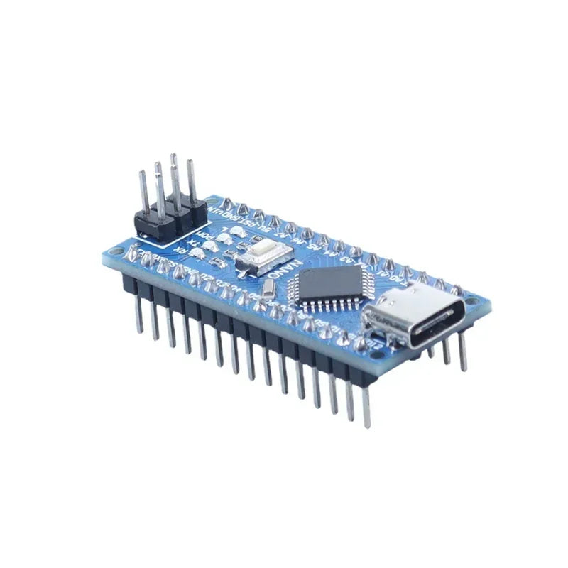 Placa Microcontrolador Mini Nano V3.0 (ATmega328P/168P, 16MHz, CH340) para Arduino