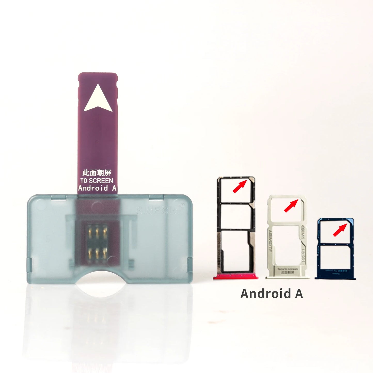 Tarjeta Universal Test Señal IP para iPhone/Android (Samsung/Xiaomi/Huawei) - Herramienta Prueba SIM (Alta Calidad)