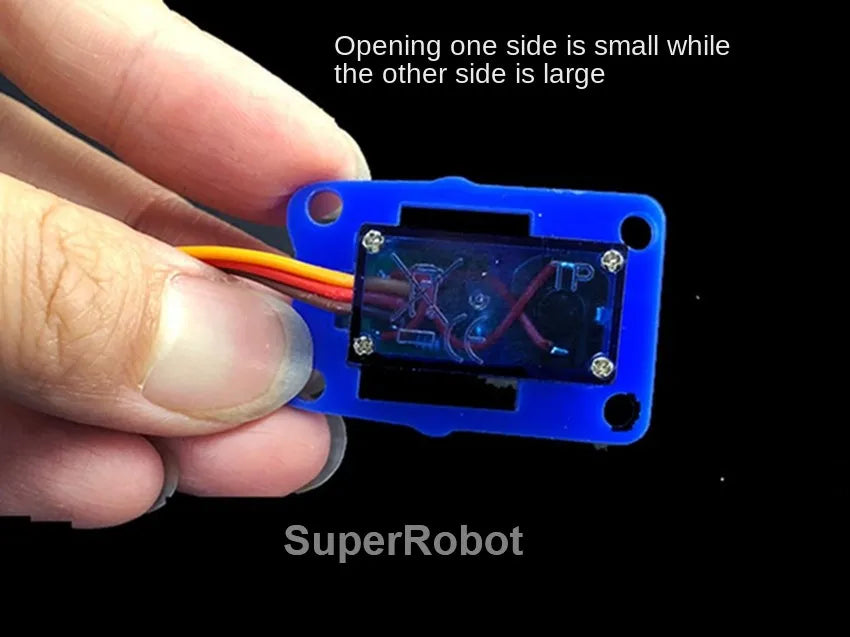 Kit Garra Brazo Robot Manipulador Mecánico Acrílico 4-DOF (Desarmado, para SG90/MG90S) Arduino STEAM