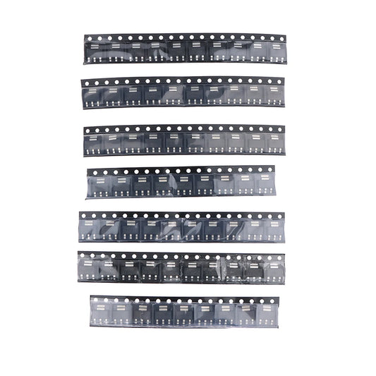 Set 70 Pcs Kit Reguladores Voltaje AMS1117 (7 Valores: 1.2V, 1.5V, 1.8V, 2.5V, 3.3V, 5.0V, ADJ) 10 Pcs/Valor