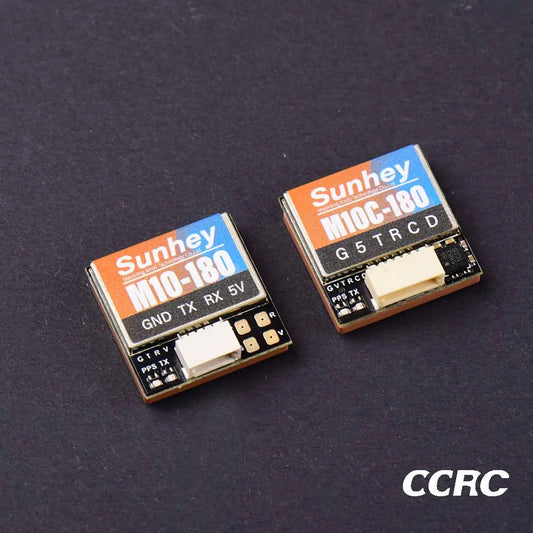 Módulo GPS CCRC Mini M10-18 / M10C-18 (10ª Gen) con Antena Cerámica y Compás Integrado para Drones FPV Freestyle Largo Alcance
