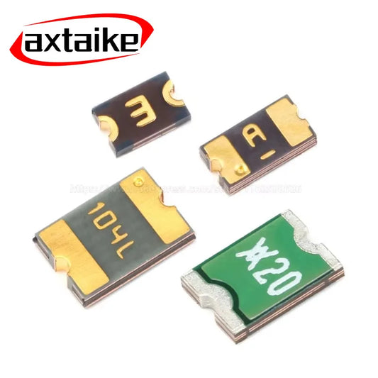 Fusible Reseteable SMD PPTC Polyswitch 0805/1206/1812 - Varios Valores (0.1A a 3A) - Lote 50 Piezas